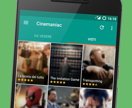 Cinemaniacs, l&#039;app per non dimenticare mai più un film da vedere (foto)