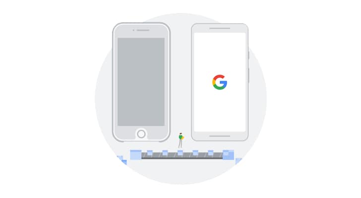 Migrare a Pixel 2 sarà una passeggiata, grazie alla nuova app di Google (si, anche da iOS) (foto)