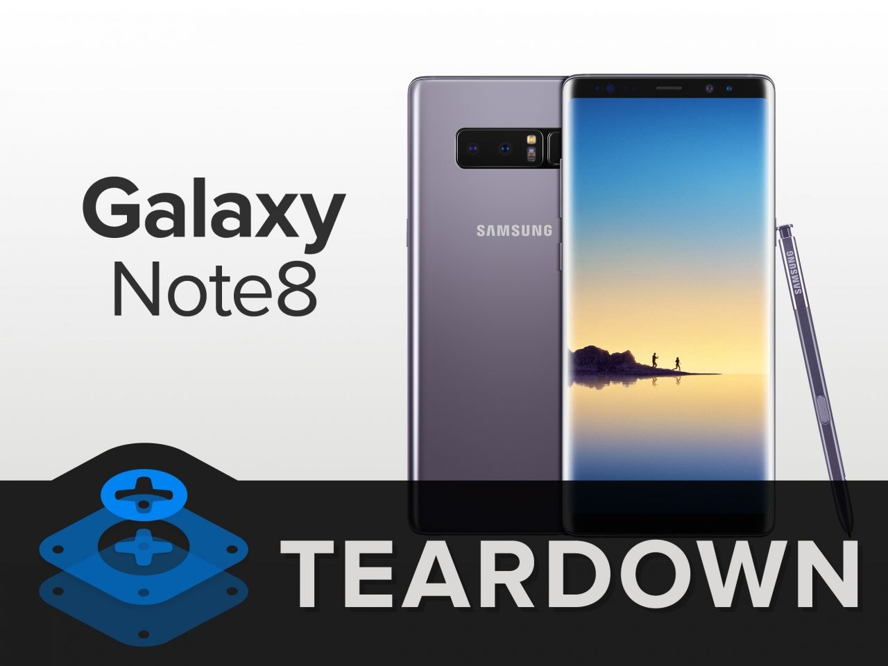 Galaxy Note 8 smontato da iFixit: il vetro è bello, ma complica le riparazioni