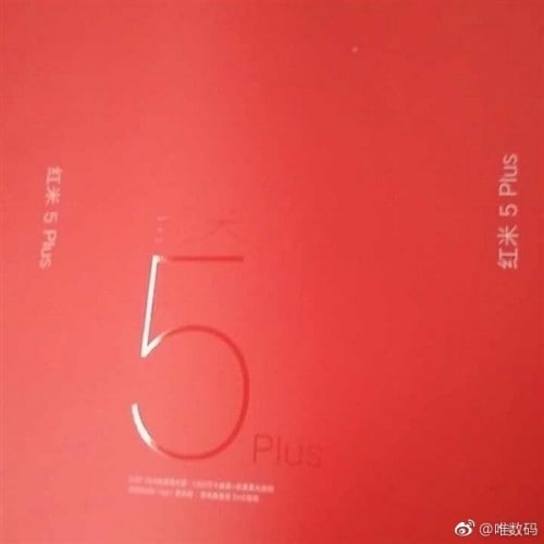 Di Xiaomi Redmi 5 Plus non si sa ancora nulla, ma questa è la confezione di vendita