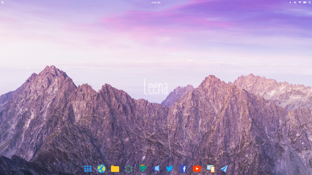 Leena Desktop UI, il launcher che trasforma lo smartphone in un PC (foto)