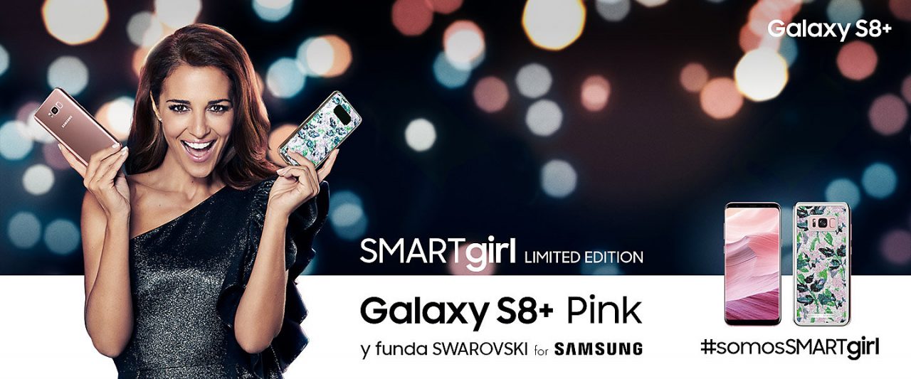 Il Galaxy S8+ per &quot;SMARTgirl&quot; è disponibile solo in Spagna: invidia?!? (foto)