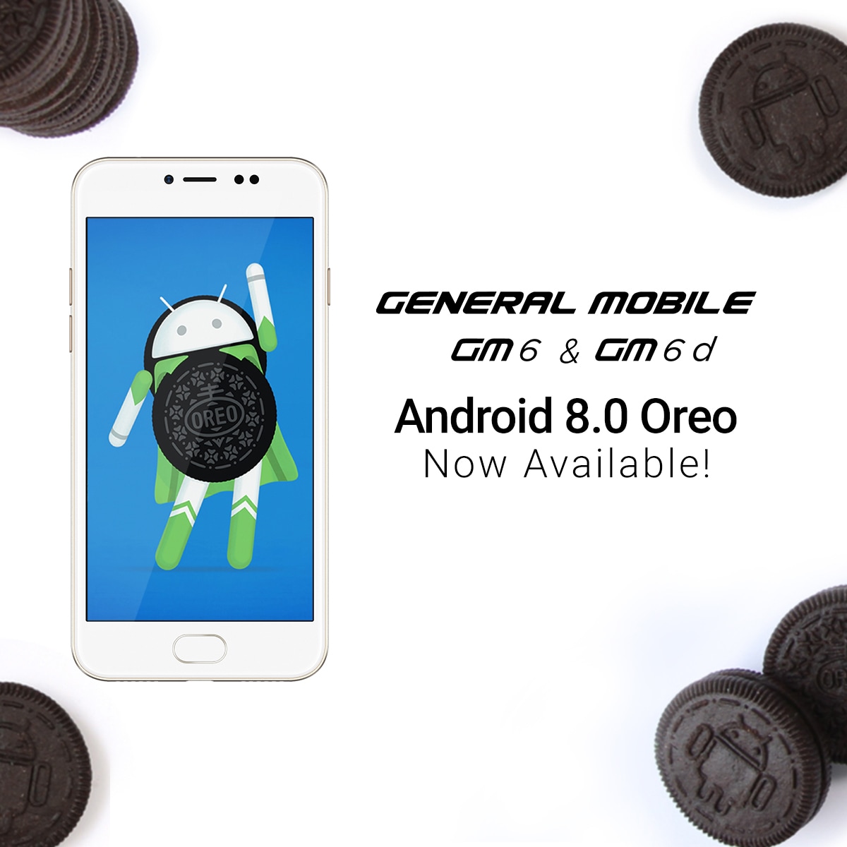 General Mobile ha mantenuto la promessa: iniziato il rilascio di Android Oreo per GM 6!