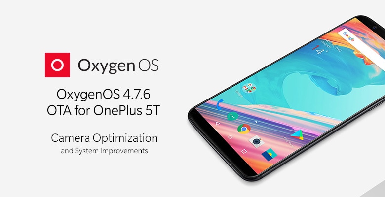 OnePlus 5T si aggiorna alla OxygenOS 4.7.6 e punta a migliorare le vostre foto
