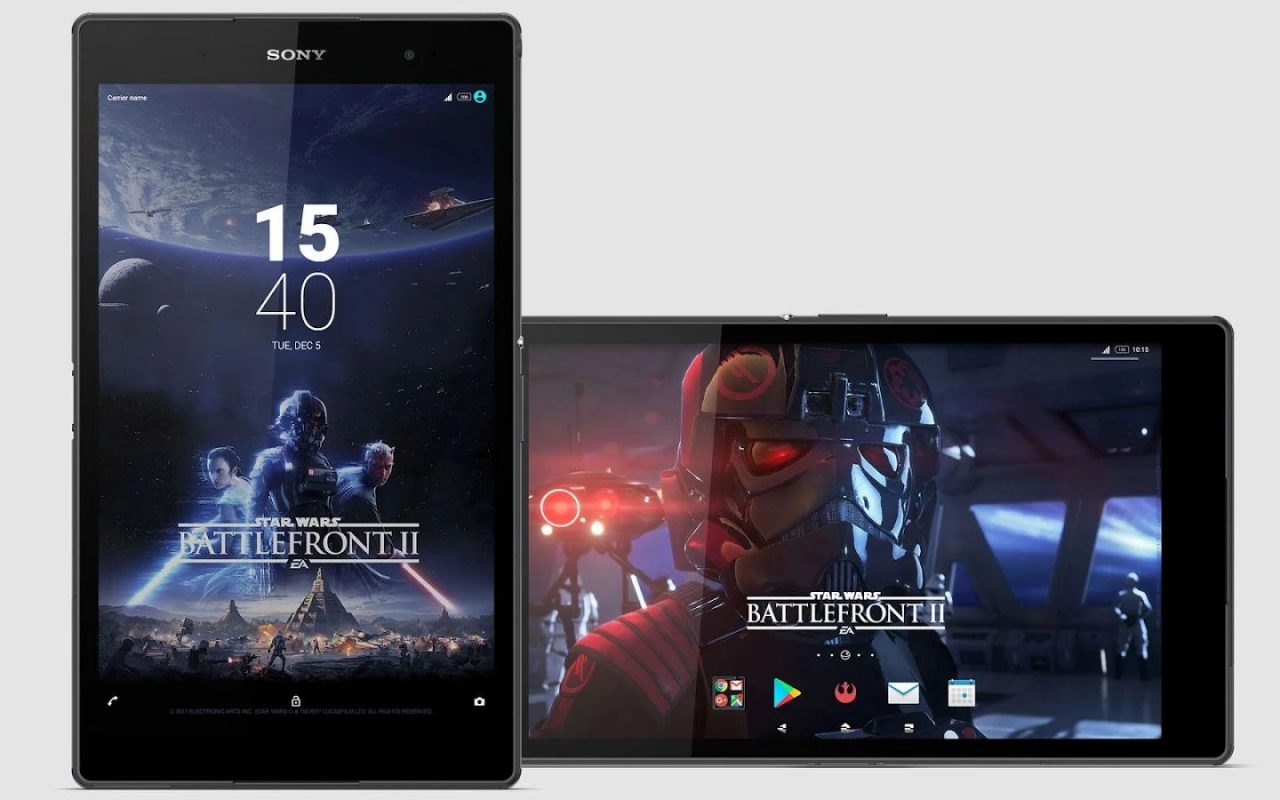 Sony celebra Star Wars Battlefront II dedicandogli un tema per i suoi dispositivi Xperia (foto)
