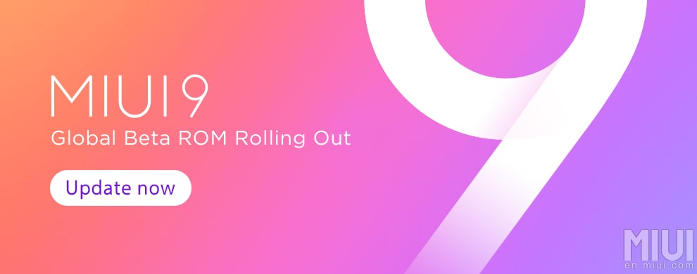 Xiaomi avvia il rollout della nuova MIUI 9 Global Beta ROM 8.1.4