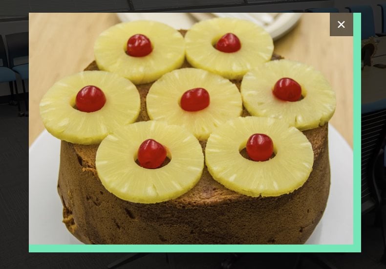 Android P come... Pineapple cake! C&#039;è un bell&#039;indizio nell&#039;interattivo teaser del Google I/O 2018.