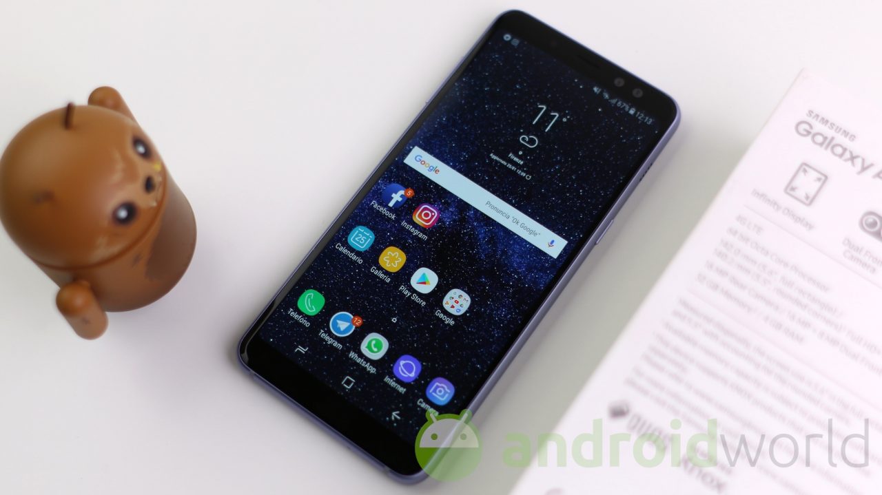 Android Pie per Samsung Galaxy A8 (2018)? Tocca prima al fratello maggiore (aggiornato)