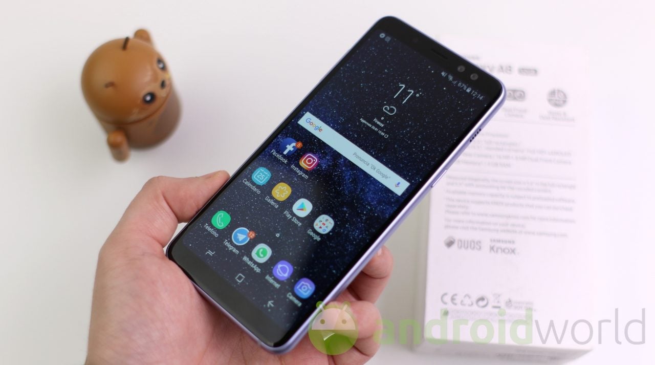 Anche Samsung Galaxy A8 (brand TIM) riceve la patch di sicurezza di settembre 2018