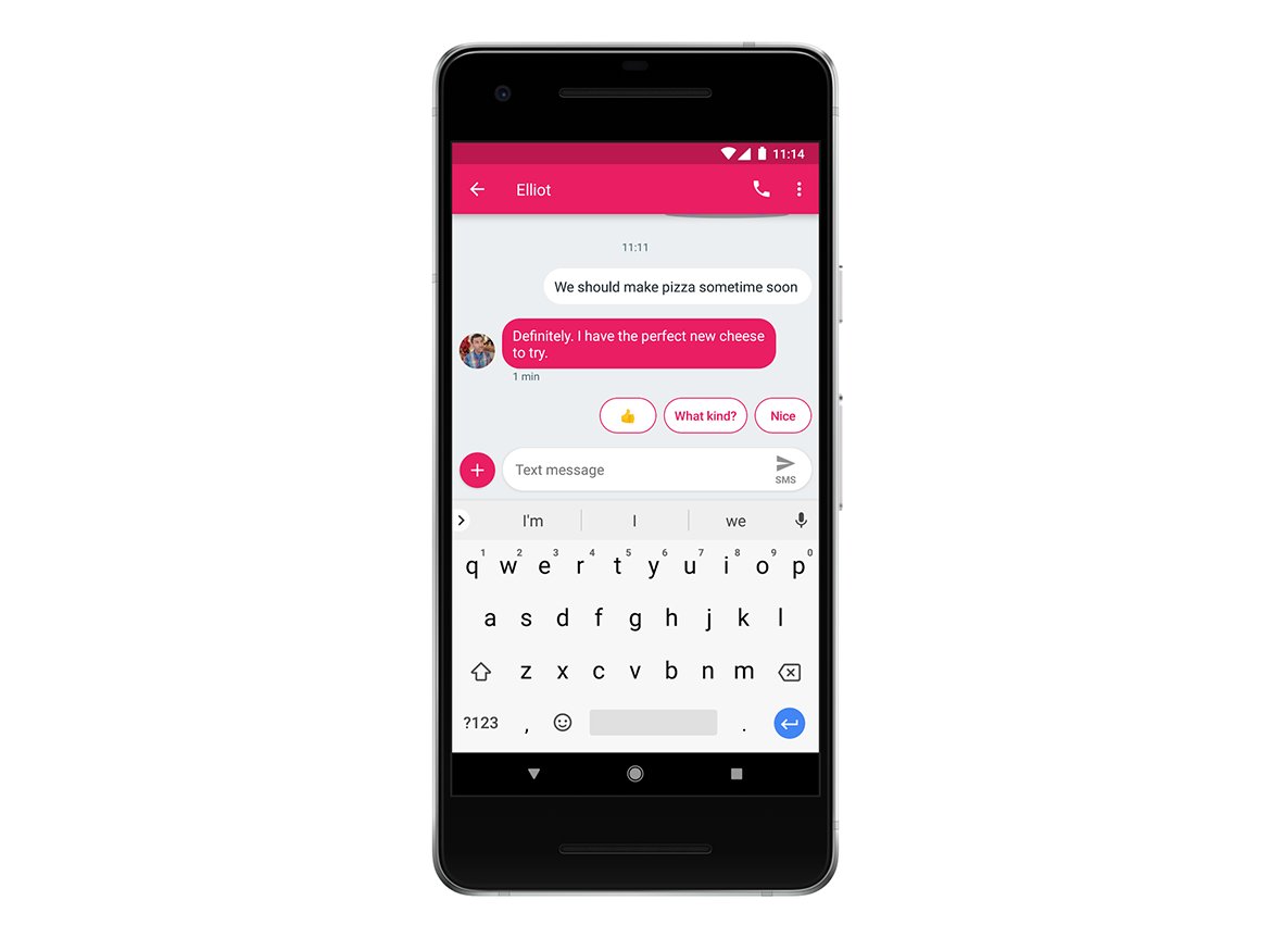 Messaggi Android pronto ad integrare le Smart Reply, per ora solo per gli utenti Project Fi
