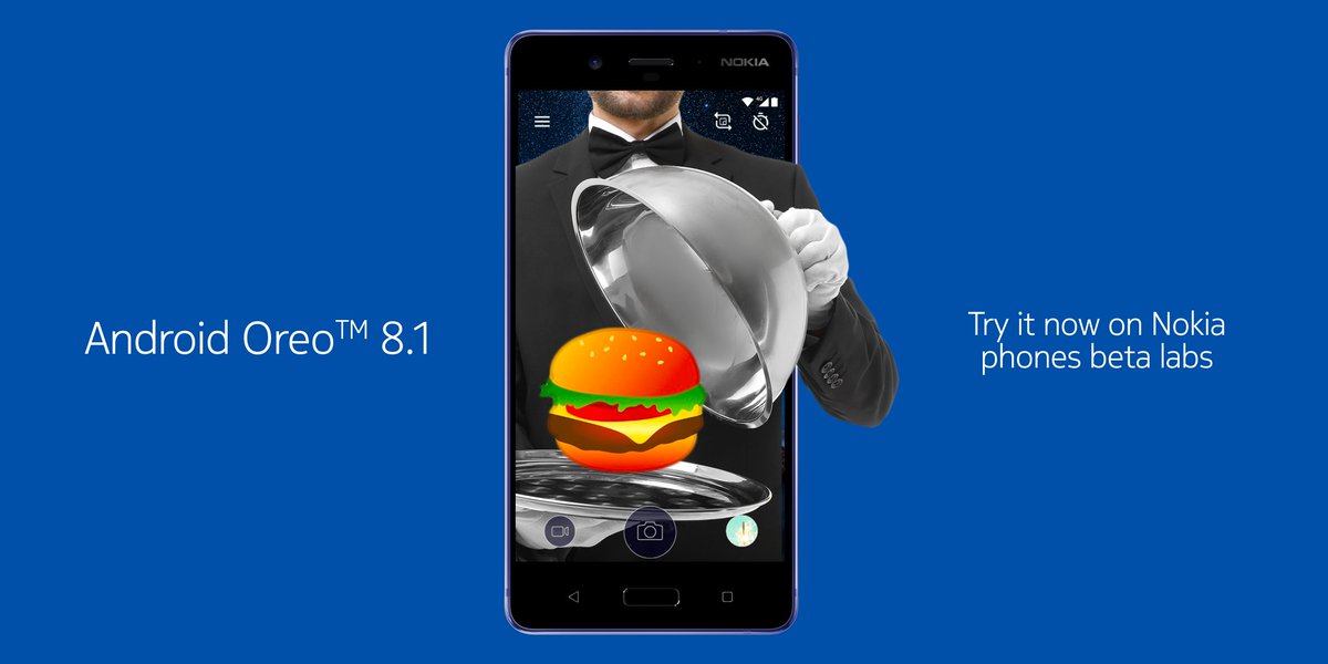 Nokia 8 ha già la sua versione beta di Android 8.1, con le patch di gennaio e... l&#039;emoji hamburger corretta!