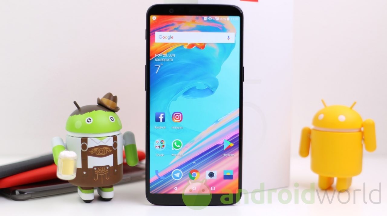 OnePlus 5 / 5T si aggiornano: in attesa di Android 10 arrivano le patch di dicembre