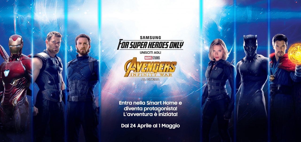 Anche i dispositivi Samsung si mascherano da Avengers con questi temi dedicati (foto)