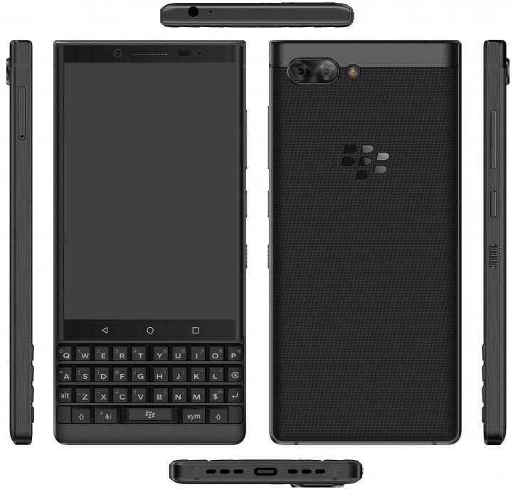 Ecco nuove immagini che ci mostrano BlackBerry Athena in tutto il suo design (foto) (aggiornato: forse si chiamerà BlackBerry KEY²)