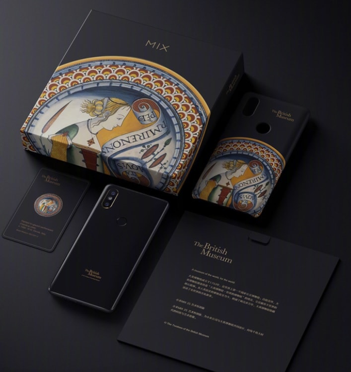 Xiaomi e British Museum presentano Mi MIX 2S Art Special Edition: vi piacerà ma difficilmente potrete averlo (foto)