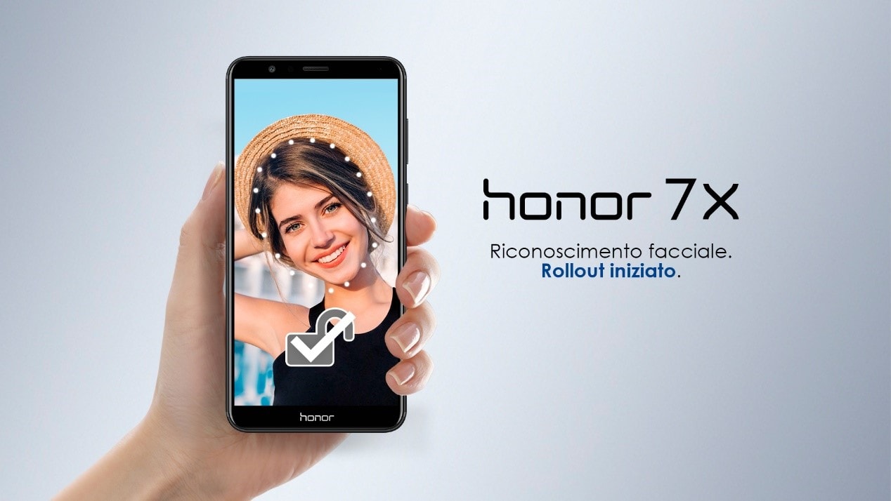 Honor 7X si aggiorna con la nuova EMUI 8.0: arrivano Android Oreo e lo sblocco facciale