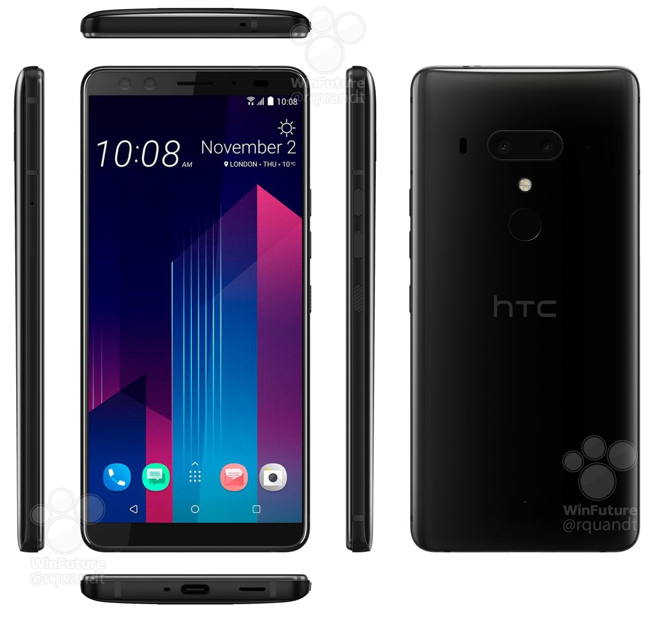 HTC U12+ senza più segreti: ufficializzato per errore dal sito in fase di test (foto)