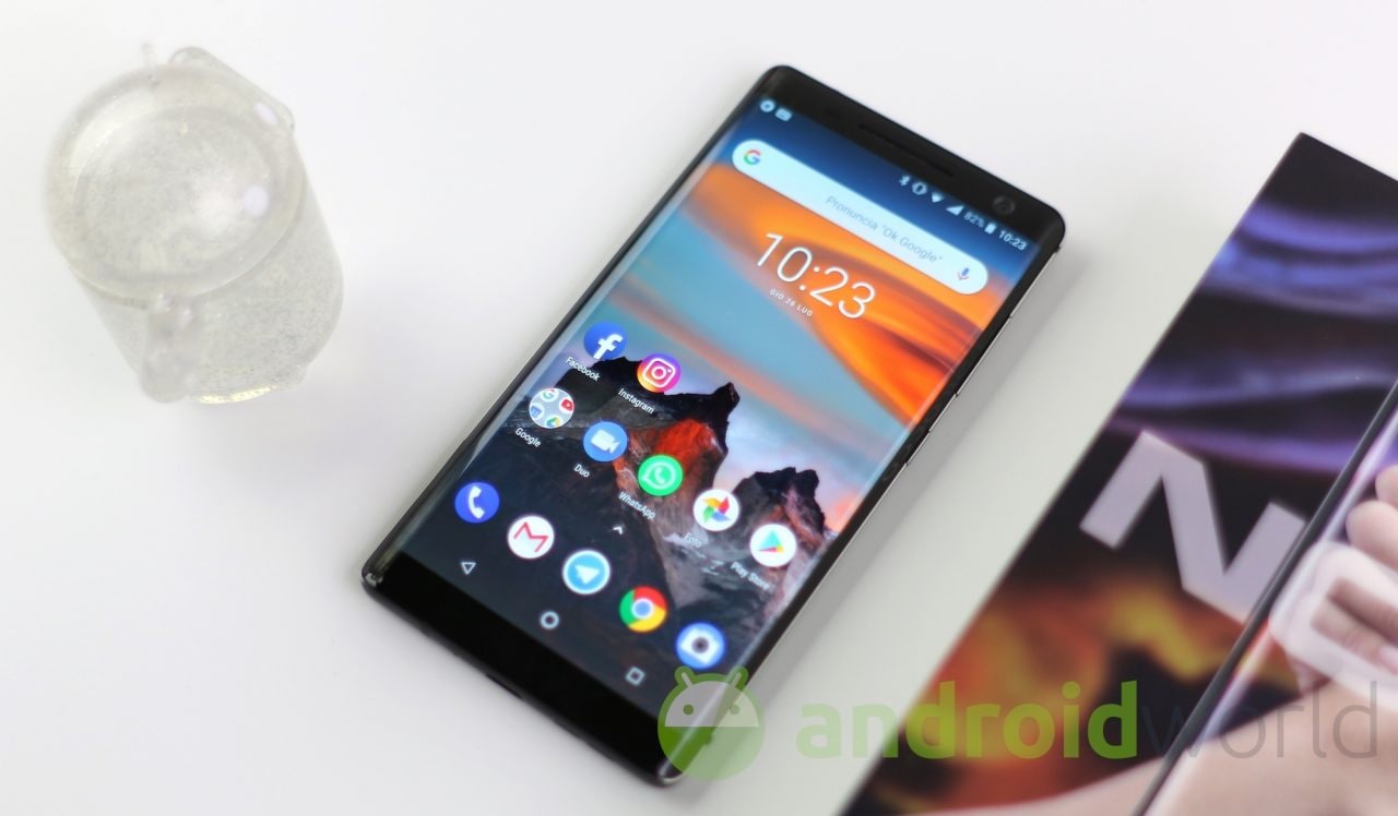 Android Pie arriverà presto su Nokia 8 Sirocco, ma anche su Nokia 8 ci saranno altre novità