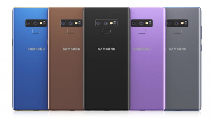 Samsung Galaxy Note 9: questi potrebbero essere prezzo e data di lancio, e non vi dispiacerebbero