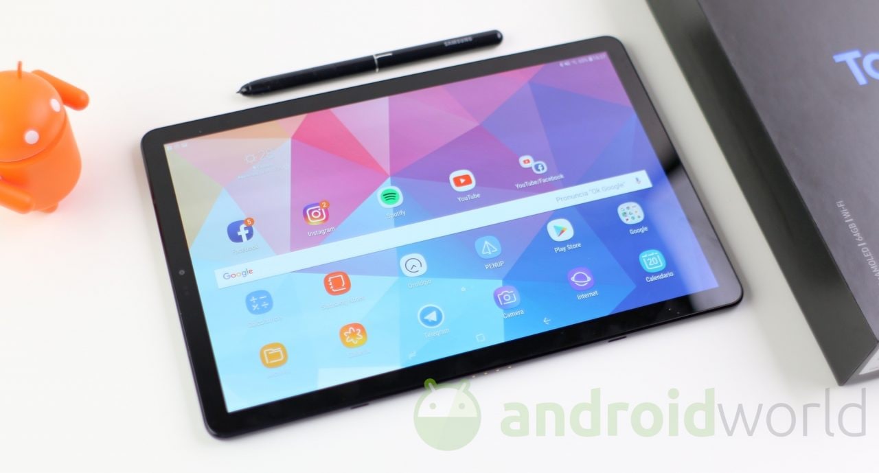 Android Pie arriva su Samsung Galaxy Tab S4 LTE anche in Italia