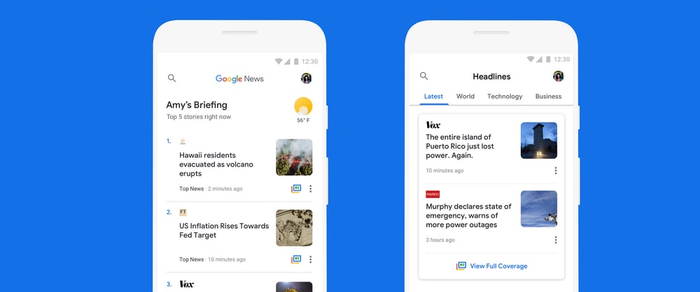 Google News vuole farvi risparmiare dati con queste 4 novità