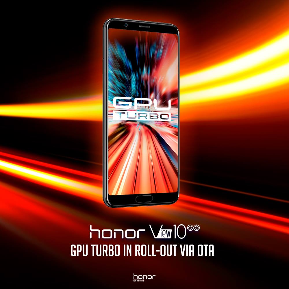 GPU Turbo arriva su Honor View 10