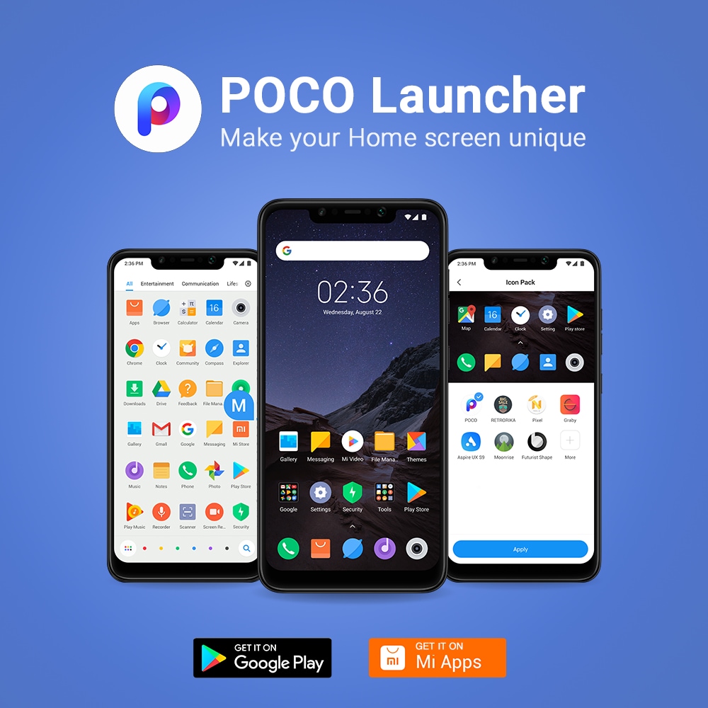 Il launcher di Pocophone F1 è finalmente disponibile per tutti nel Play Store