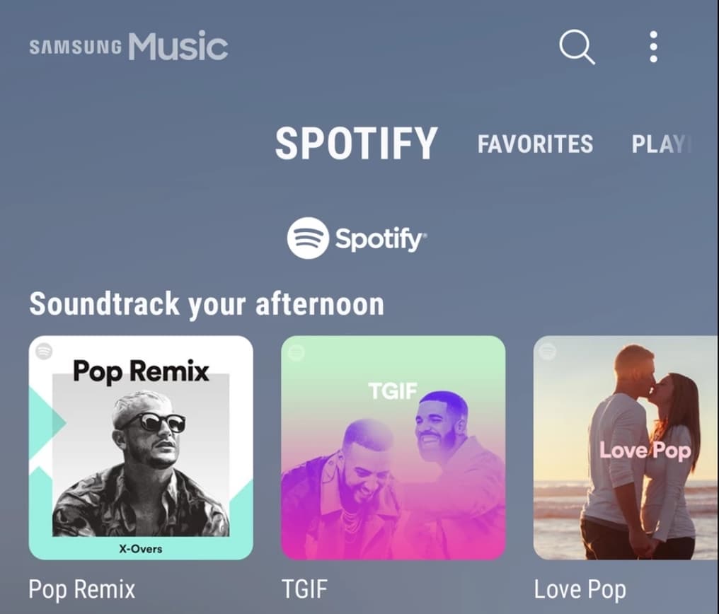 Samsung Music si fa tutto nuovo e vi consiglia cosa ascoltare su Spotify (foto)