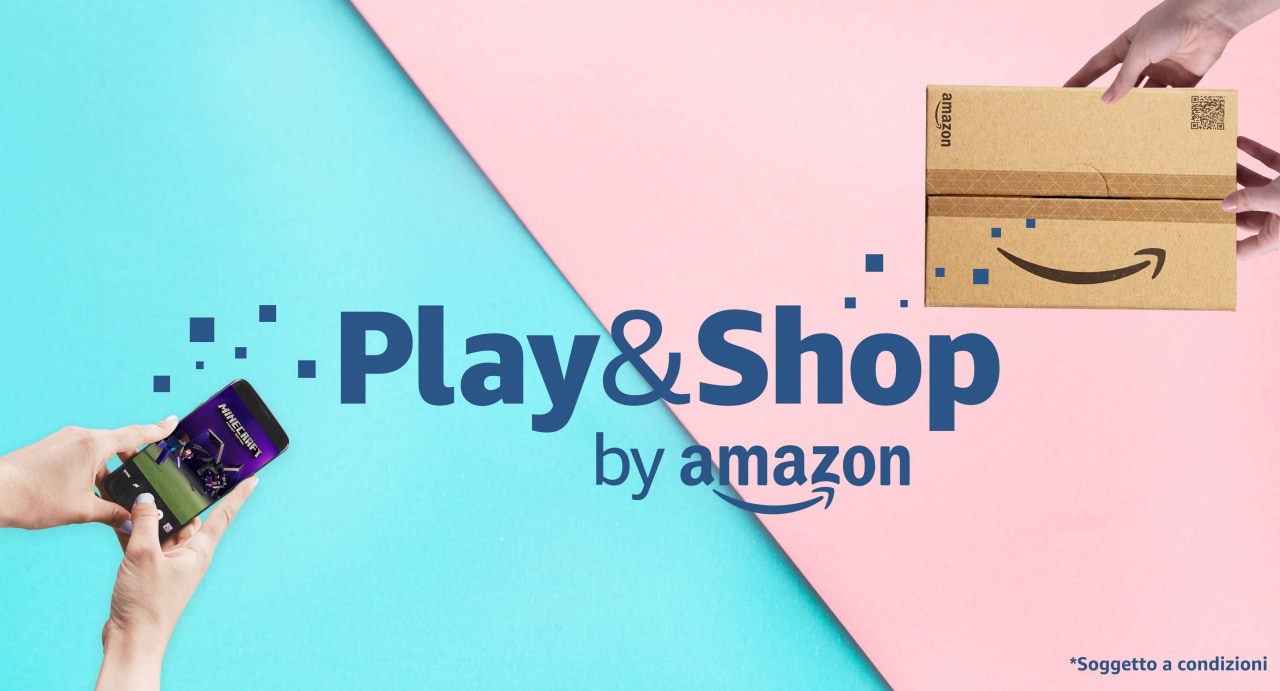 Amazon Play&amp;Shop arriva in italia: 10% di rimborso su tutte le spese idonee in app e giochi