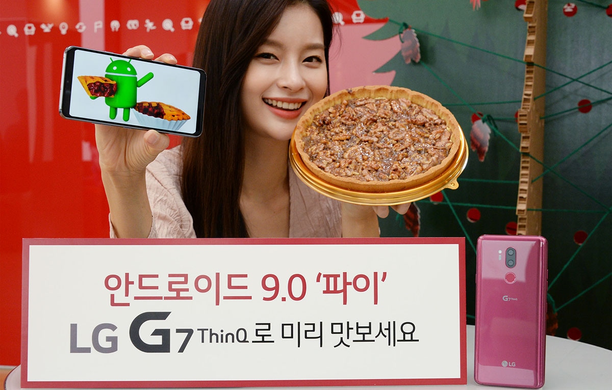 LG ha rilasciato Android Pie beta per G7 ThinQ in Corea del Sud
