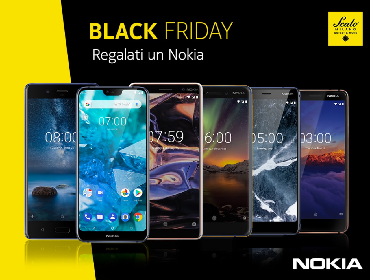 Nokia farà il suo Black Friday, ma si terrà tutto in un solo negozio