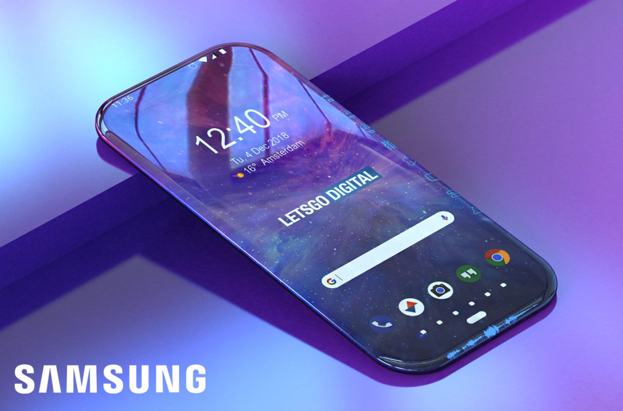 Samsung sogna uno smartphone davvero borderless, anche su 6 lati (foto)