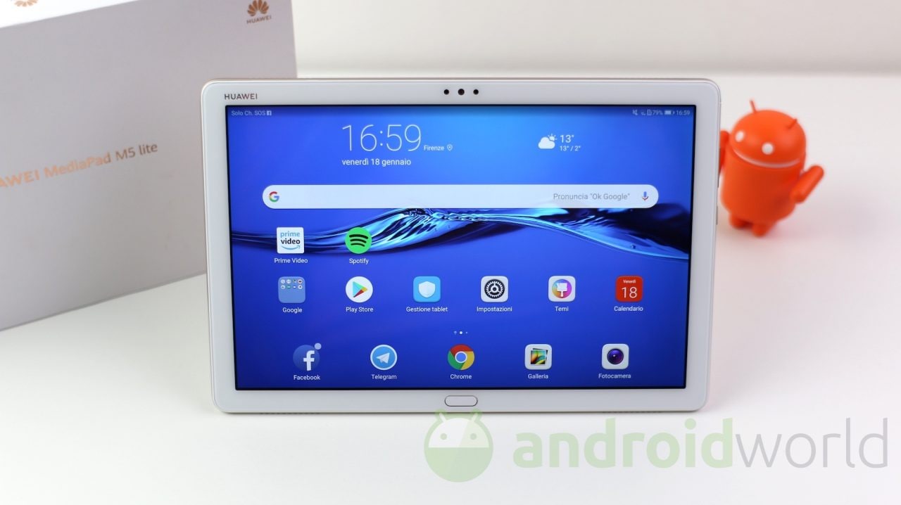 Huawei Mediapad M5 Lite, la recensione (foto e video)