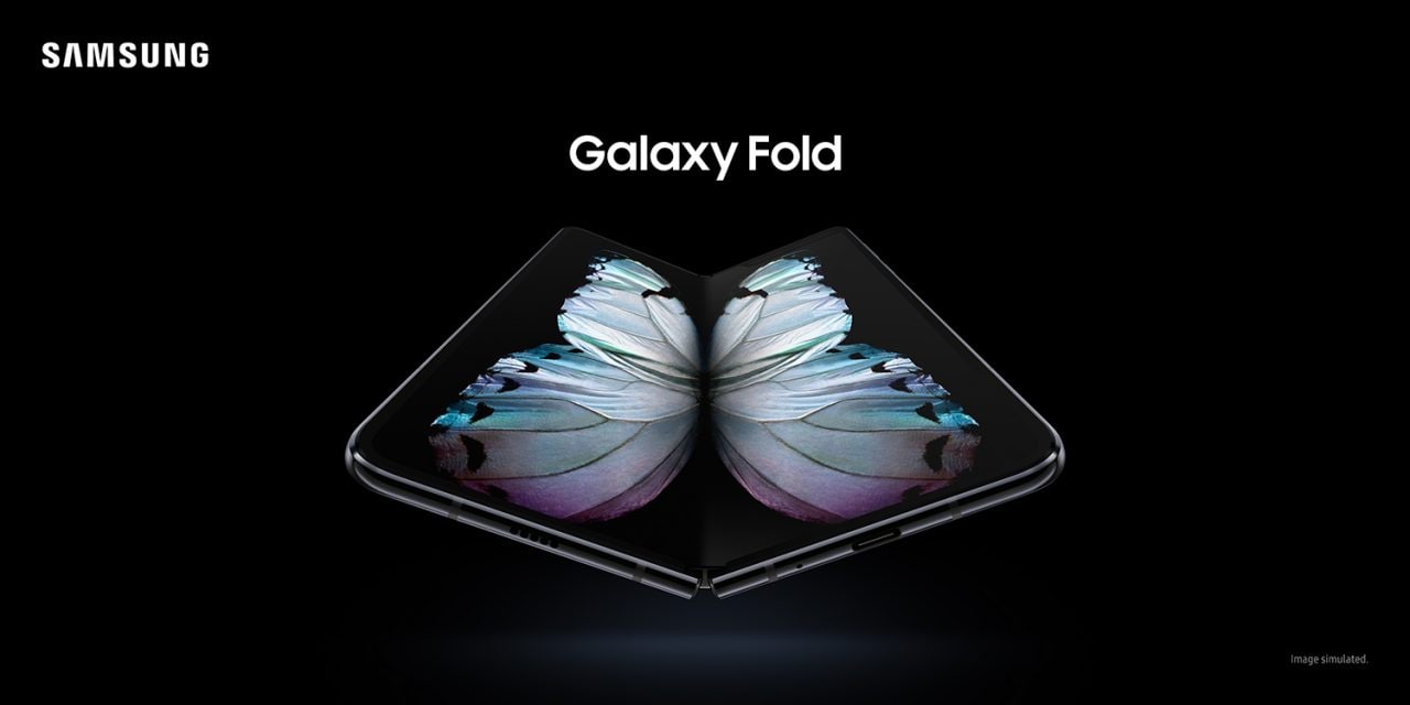 Vi piace &quot;l&#039;effetto farfalla&quot; di Galaxy Fold? Ecco dove scaricare i suoi sfondi animati (foto)