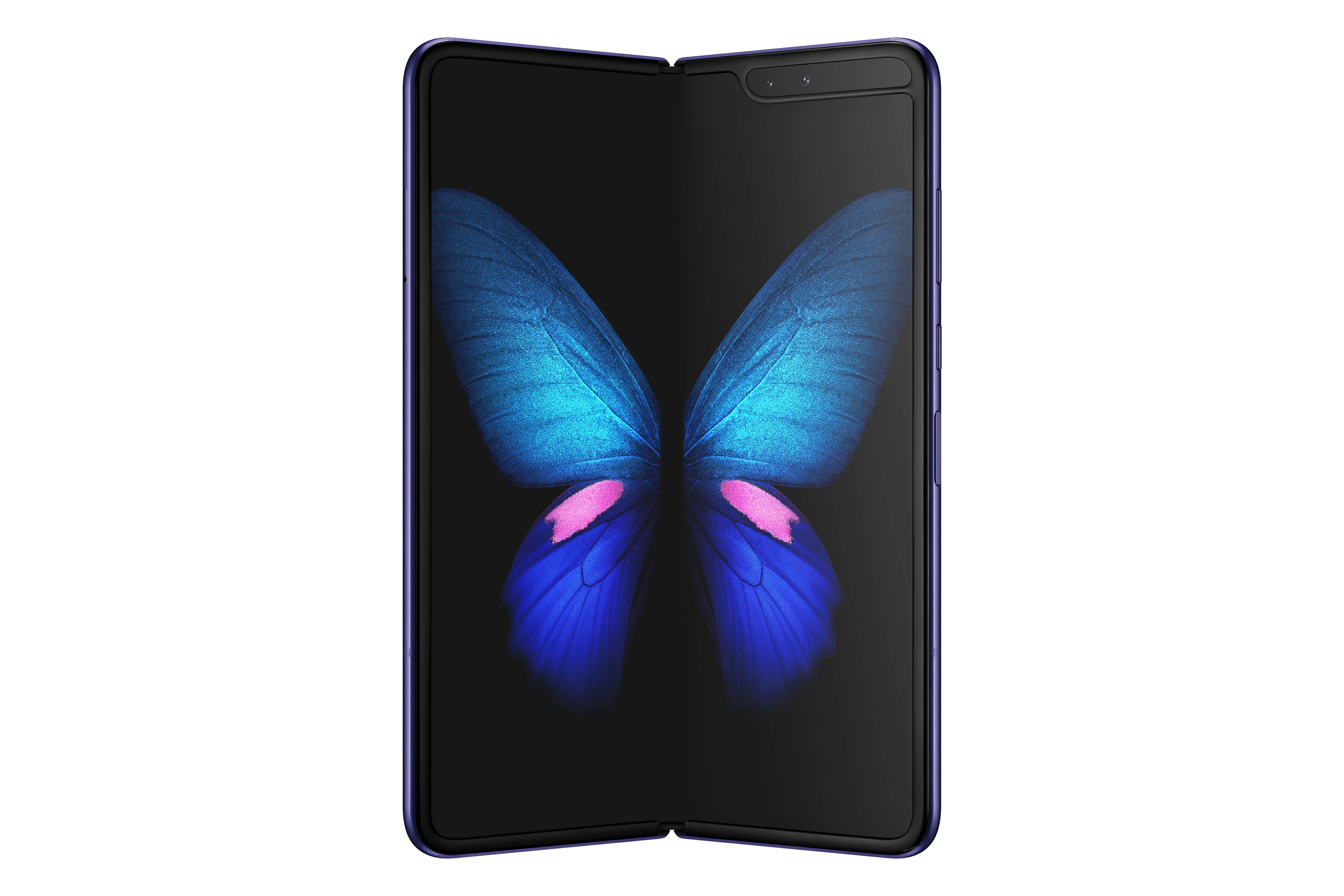 04_Galaxy_Fold_ProductImage_AstroBlue_GoldHinge_Front115