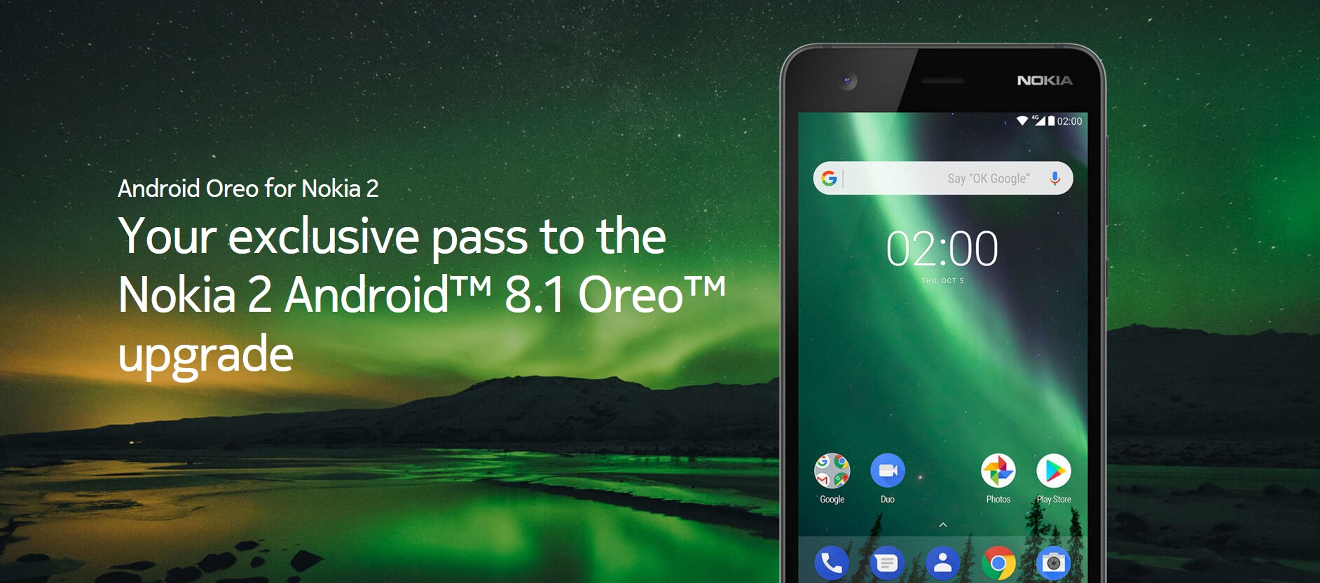 Nokia 2 si può aggiornare ufficialmente ad Android Oreo, ma non è un obbligo