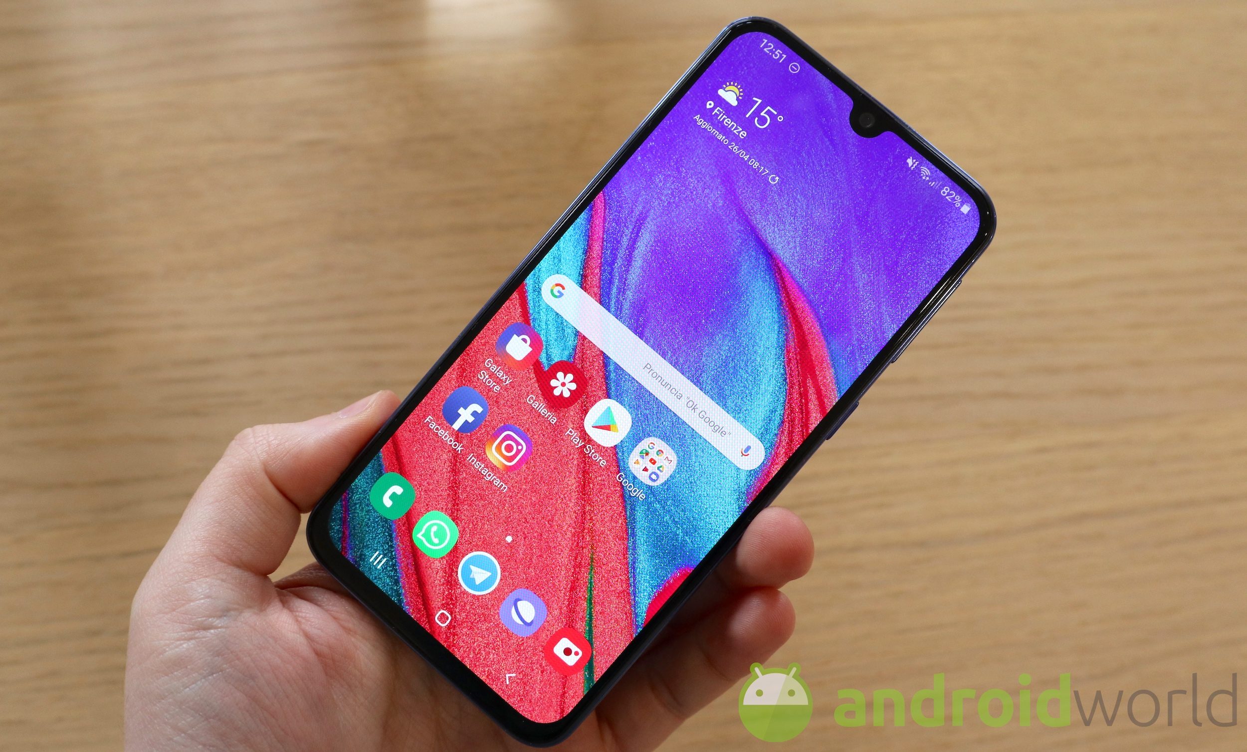 Samsung Galaxy A40 accoglie a braccia aperte le patch di sicurezza di ottobre 2019