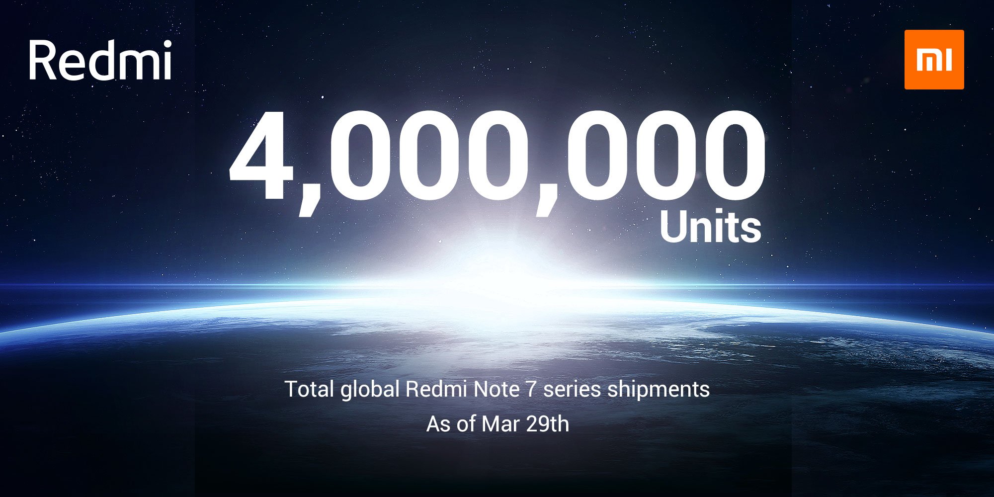 Che successo Redmi Note 7: 4 milioni di unità vendute, e infatti in Italia è difficile da trovare