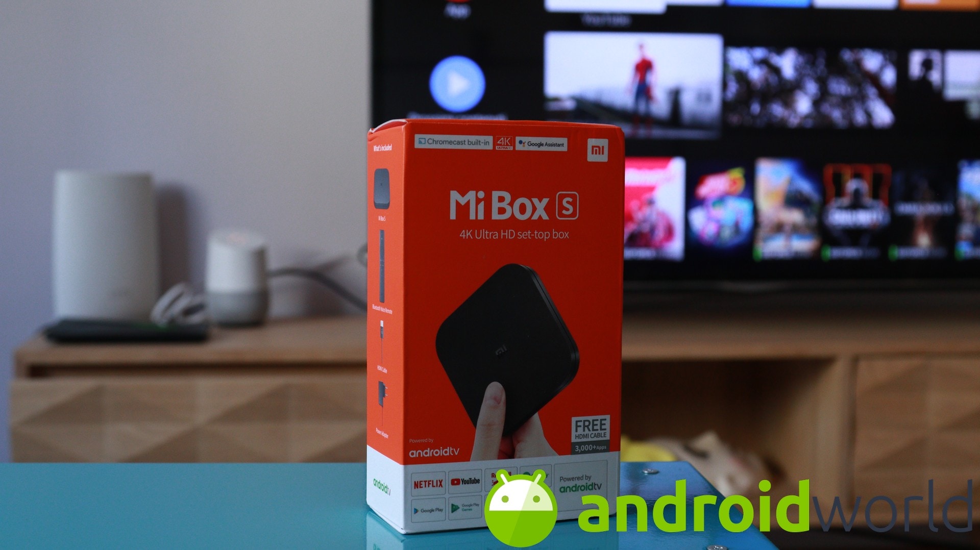 Xiaomi Mi Box S si aggiorna ad Android (TV) Pie, incluso Prime Video