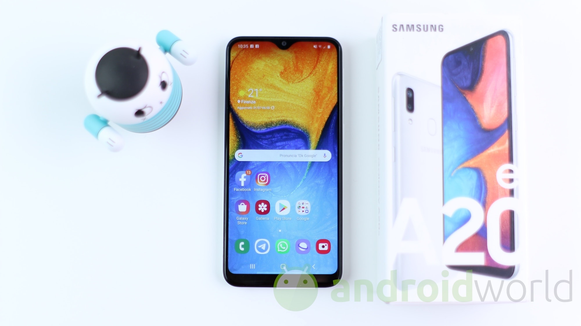 Samsung Galaxy A20 si aggiorna con le patch di marzo 2021