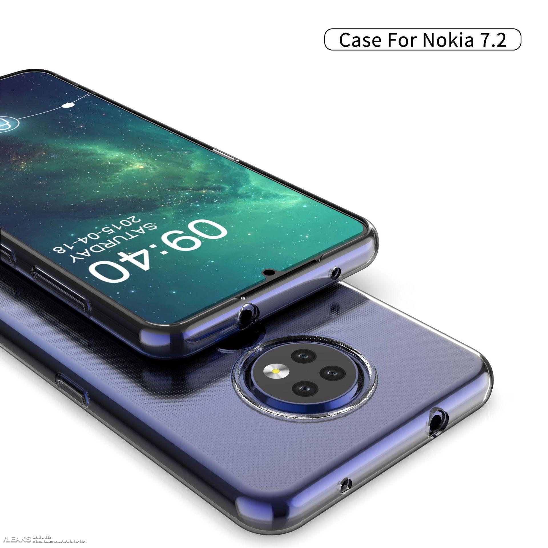 Nokia 7.2 si mette in mostra grazie alle prime cover: tripla fotocamera, cerchi a profusione e jack audio!