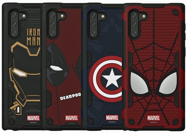 Le cover Marvel proteggeranno anche Galaxy Note 10 e 10+: avranno anche l&#039;NFC per personalizzare il tema (foto)
