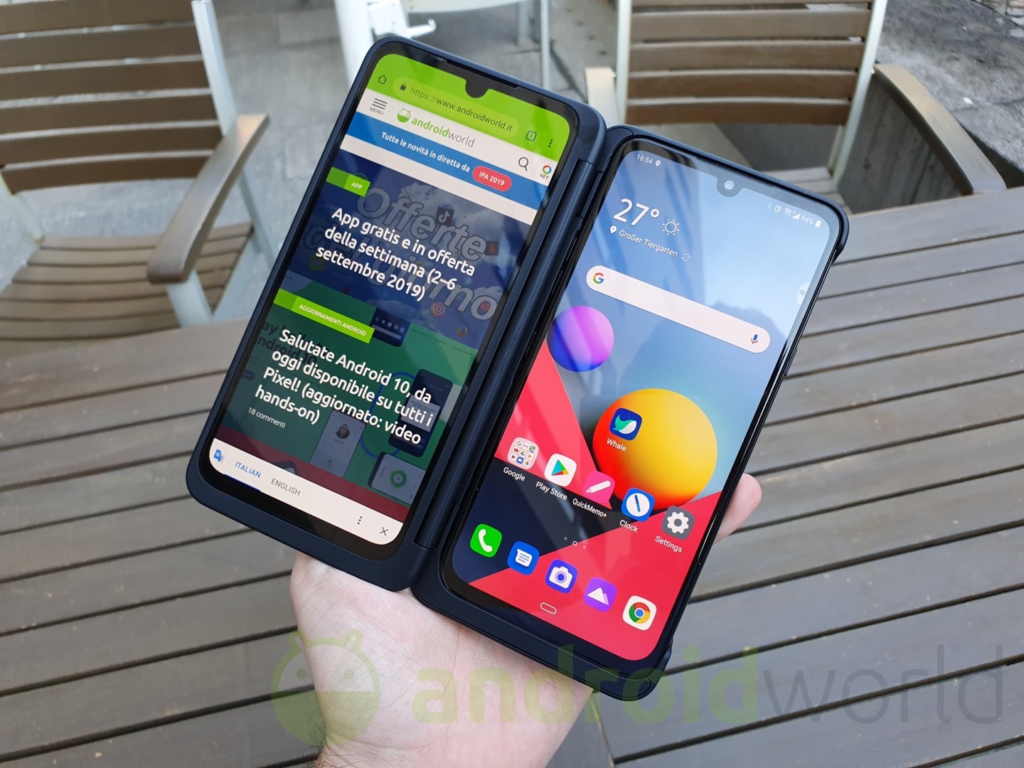 LG G8X ThinQ, lo smartphone con 3 schermi, sarà disponibile a breve!