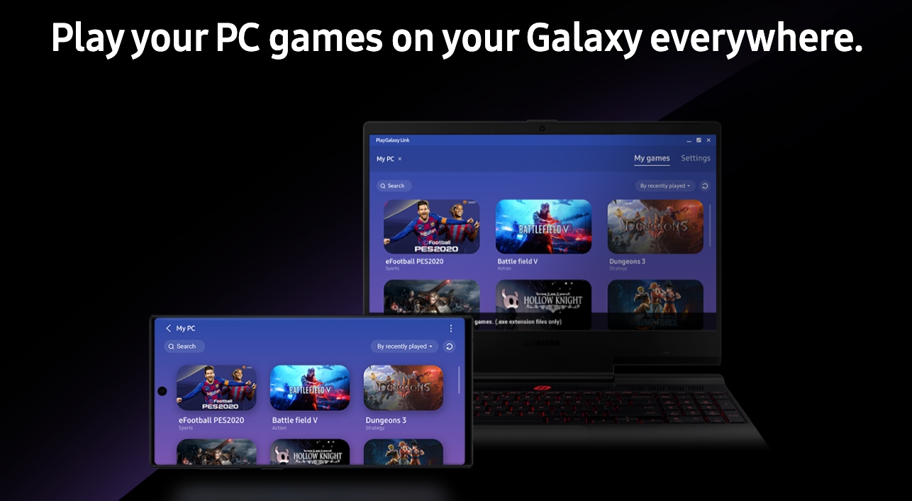 Lo streaming dei videogiochi tra Samsung e PC Windows è (quasi) realtà: PlayGalaxy Link in beta in USA e Corea (foto)