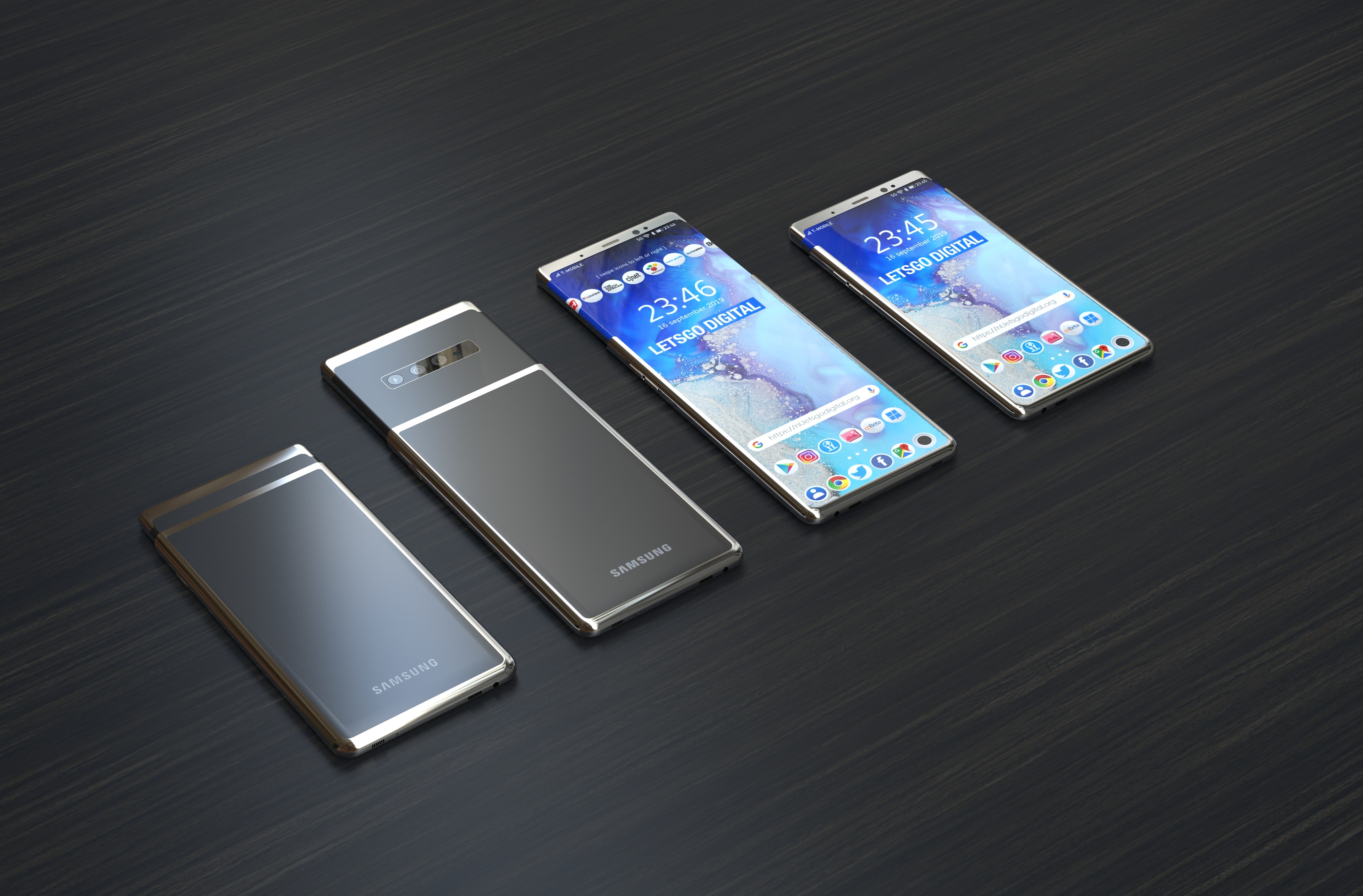 سامسونج تحمل براءة اختراع أول هاتف ذكي بشاشة قابلة للتمديد: هناك آمال في رؤيته على هذا النحو Galaxy S11 +؟ (صور) 109