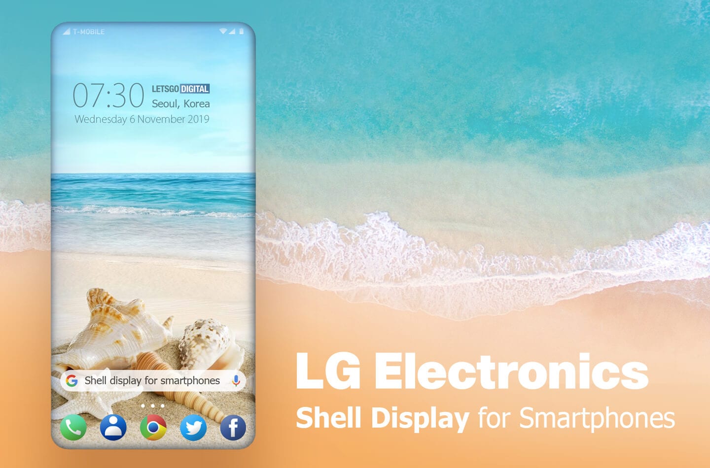 LG brevetta uno schermo &quot;a conchiglia&quot;, lo vedremo sul prossimo LG G9 ThinQ? (foto)