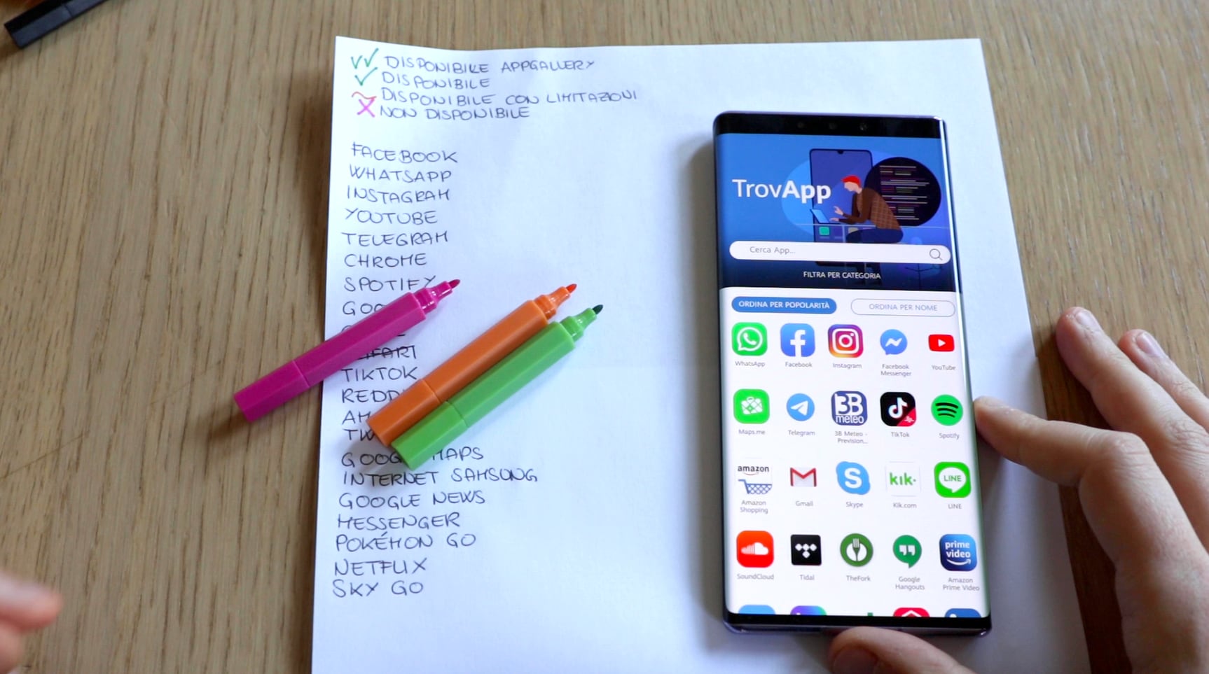 Huawei senza Play Store: quali applicazioni ci sono su AppGallery e quali no (video)