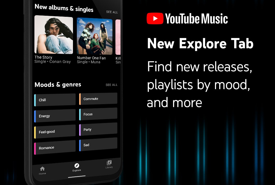 YouTube Music si prepara ad accogliere la nuova scheda &quot;Esplora&quot; tra le sue funzionalità (foto)