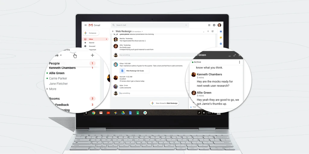 Non solo Tasks: Gmail potrebbe integrare anche Meet e Chat (foto)