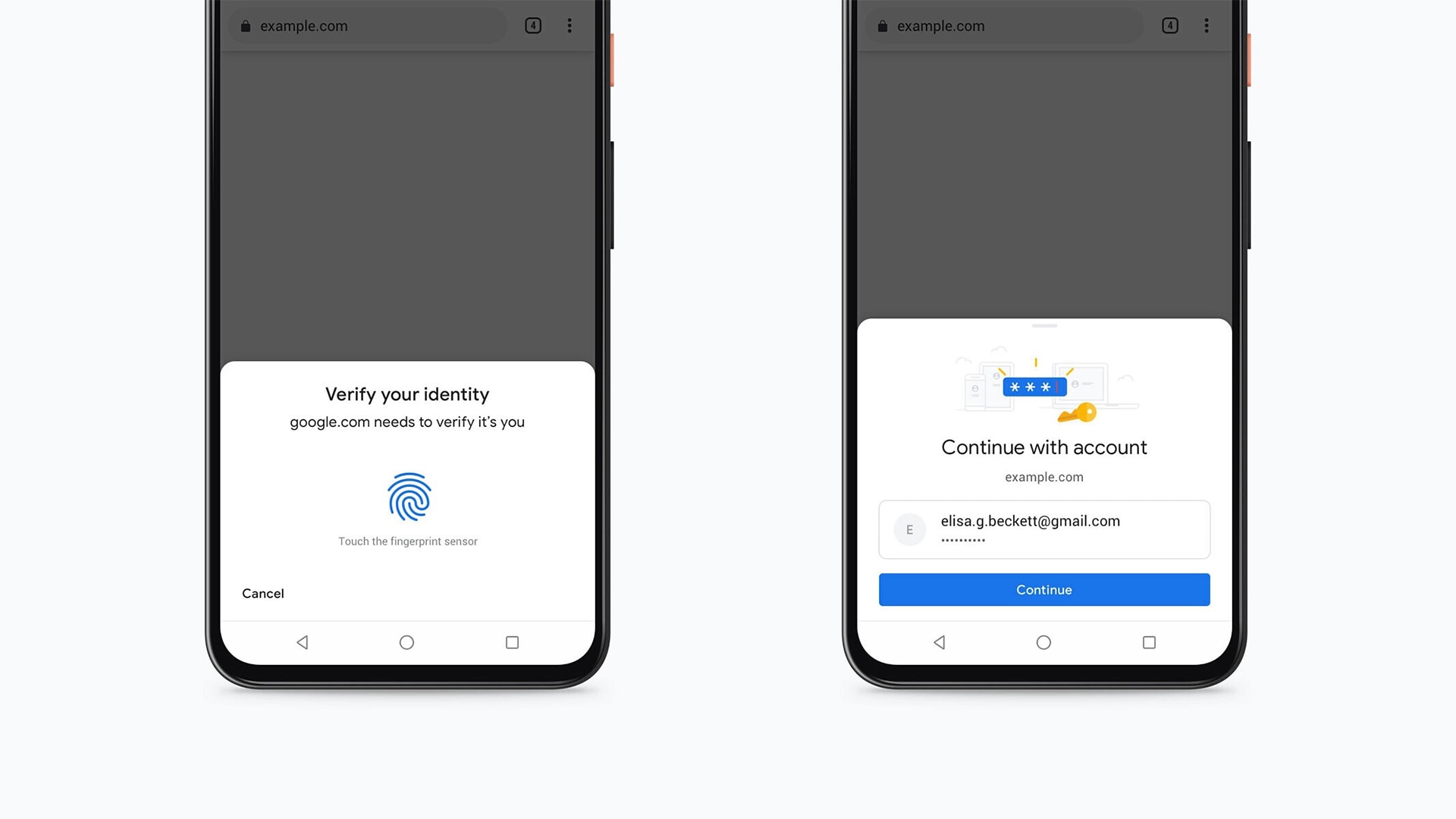 Chrome per Android aggiunge l&#039;autenticazione biometrica per i pagamenti